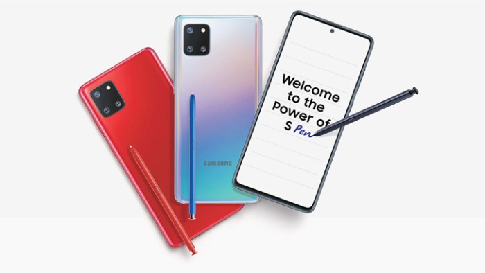 Galaxy note 10 lite