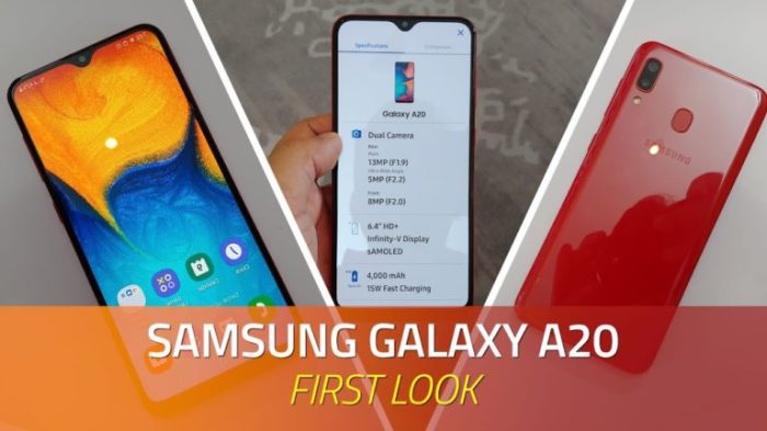 Samsung galaxy a 20